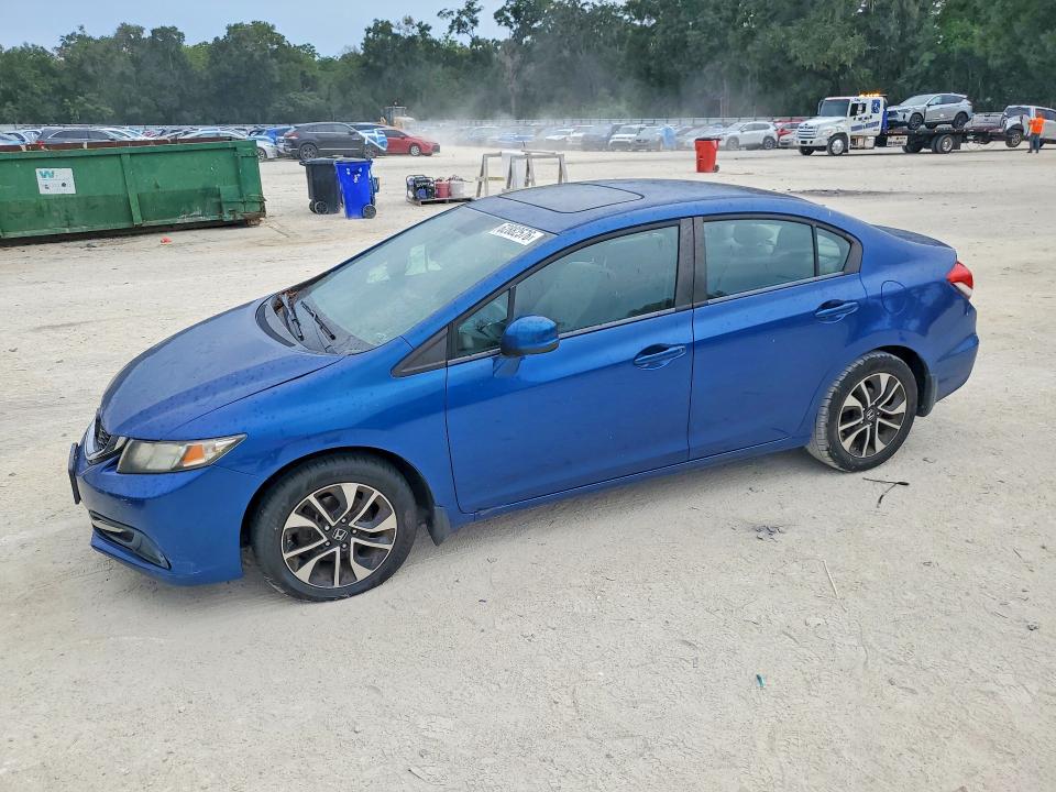 HONDA CIVIC 2013 with VIN 19XFB2F83DE254232 - Photo from auction