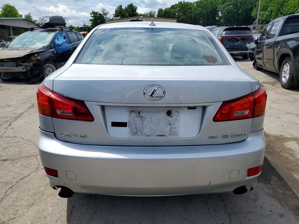 Photo 6 from auction – 2008 LEXUS IS with VIN JTHCK262782021910
