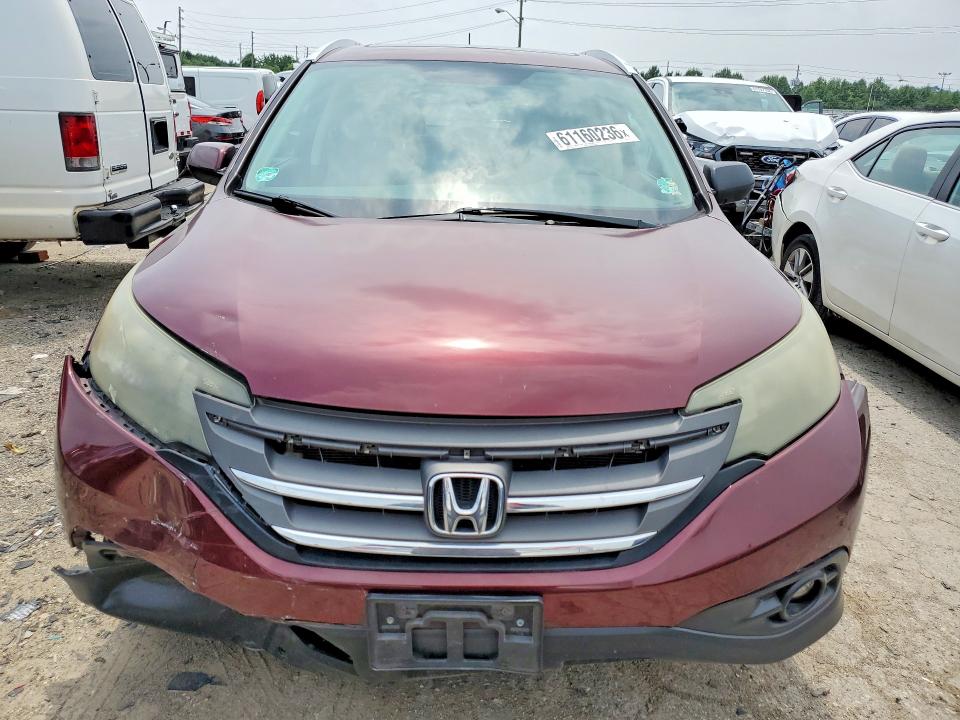 Photo 5 from auction – 2012 HONDA CR-V with VIN 5J6RM4H77CL071522