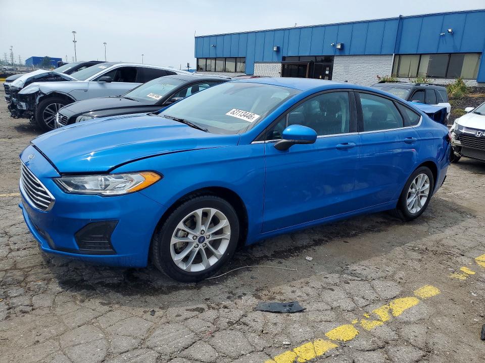 Photo 1 from auction – 2020 FORD FUSION with VIN 3FA6P0HDXLR179395