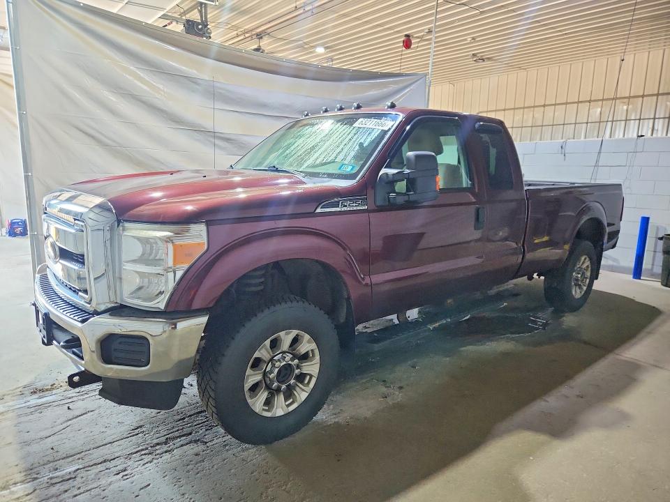 FORD F250 2011 with VIN 1FT7X2B67BEC60022 - Photo from auction