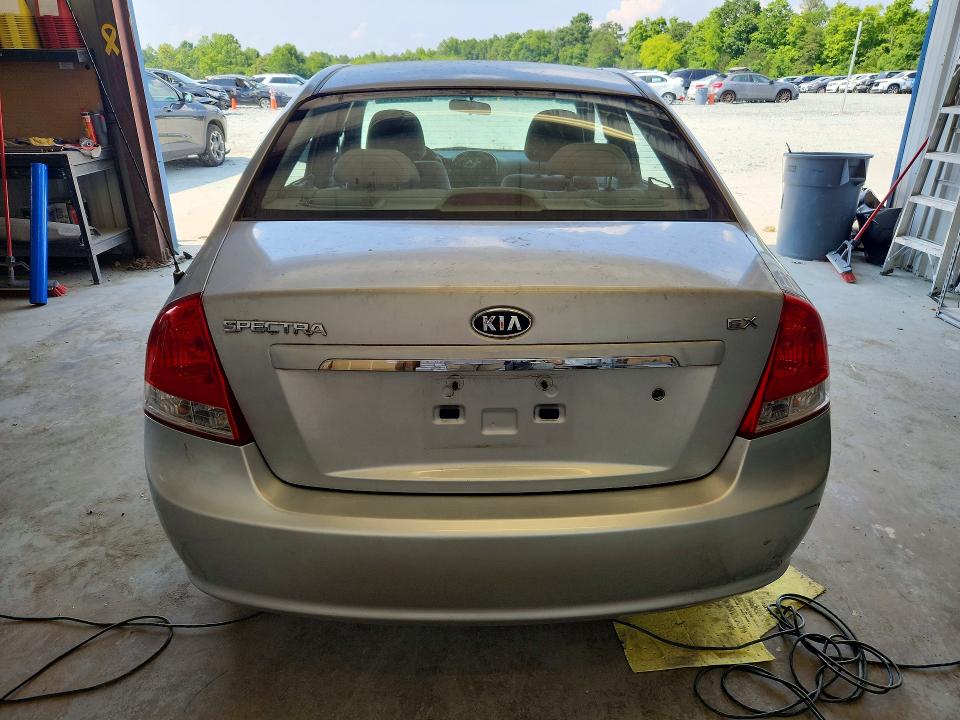 Photo 6 from auction – 2007 KIA SPECTRA with VIN KNAFE121575423710