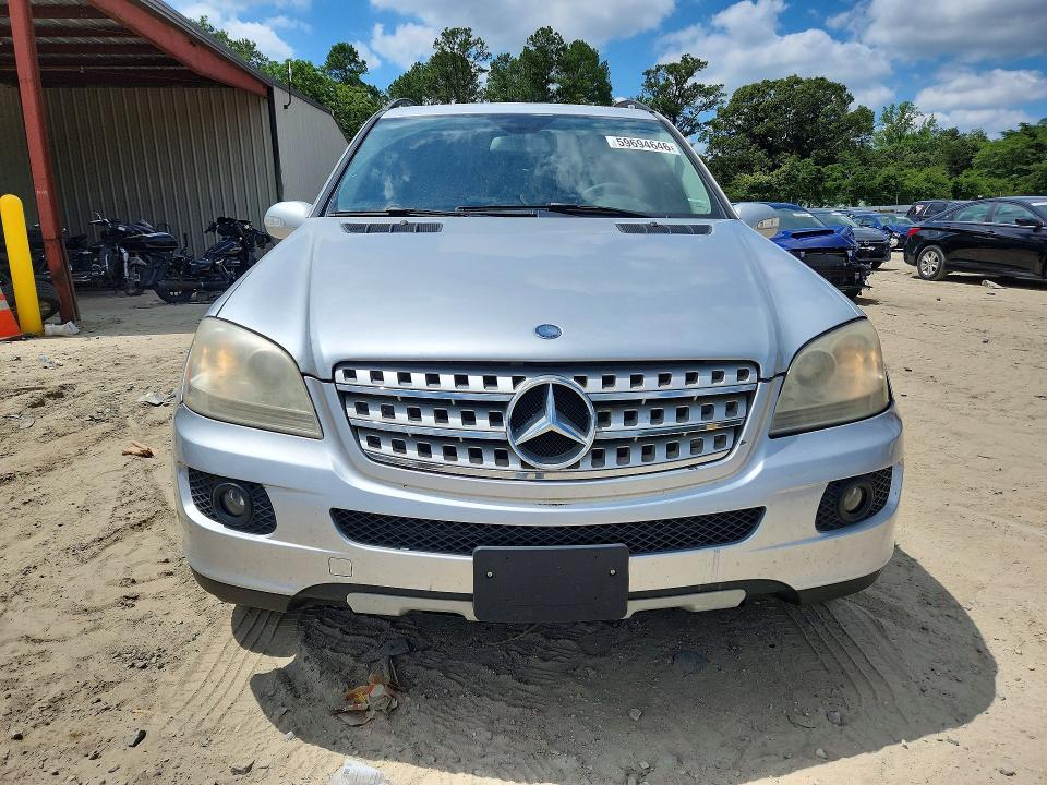Photo 5 from auction – 2007 MERCEDES-BENZ ML with VIN 4JGBB86E47A278484