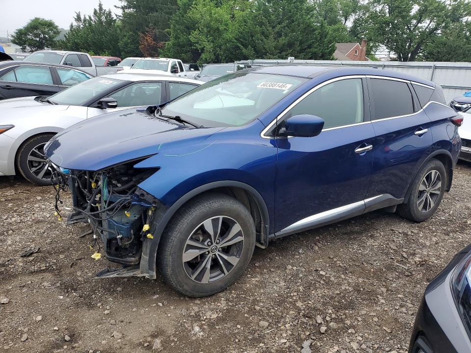 Photo 1 from auction – 2021 NISSAN MURANO with VIN 5N1AZ2AS7MC147289