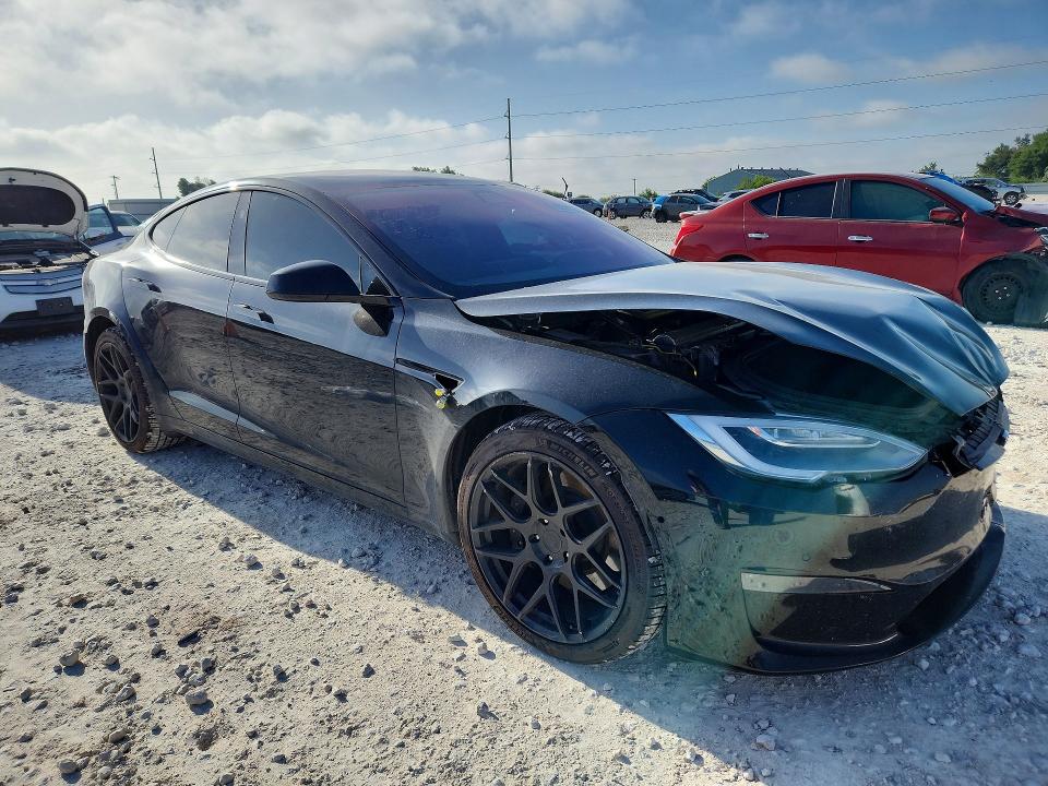Photo 4 from auction – 2021 TESLA MODEL S with VIN 5YJSA1E55MF438200