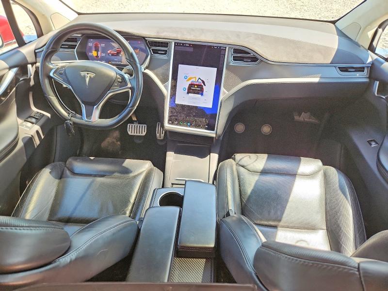 Photo 8 from auction – 2016 TESLA MODEL X with VIN 5YJXCAE44GFF00040