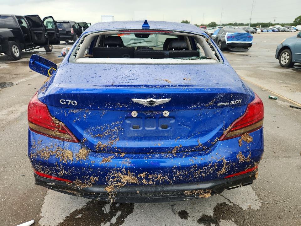 Photo 6 from auction – 2019 GENESIS G70 with VIN KMTG64LAXKU036543