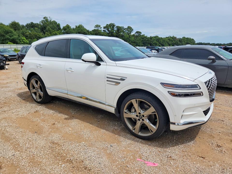 Photo 4 from auction – 2021 GENESIS GV80 with VIN KMUHCESC3MU072305