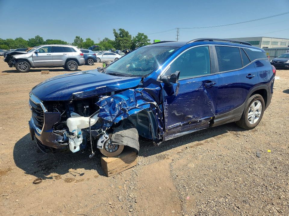 Photo 1 from auction – 2022 GMC TERRAIN with VIN 3GKALMEV1NL297611
