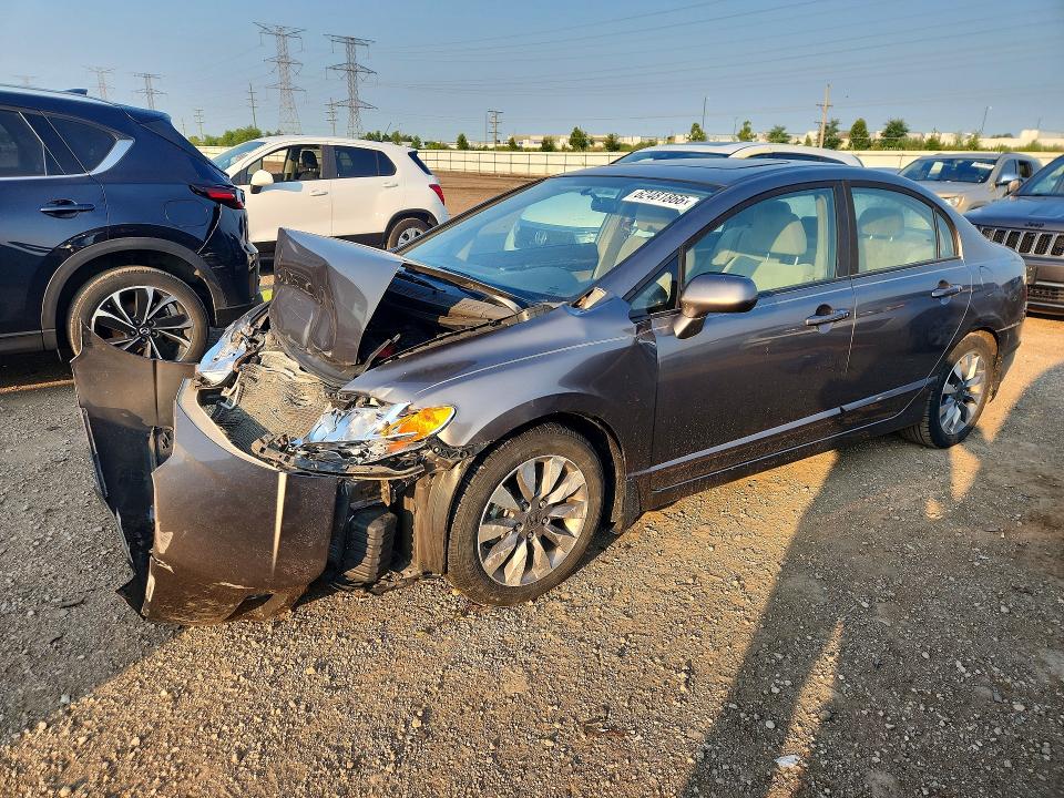 HONDA CIVIC 2009 with VIN 1HGFA16889L006104 - Photo from auction