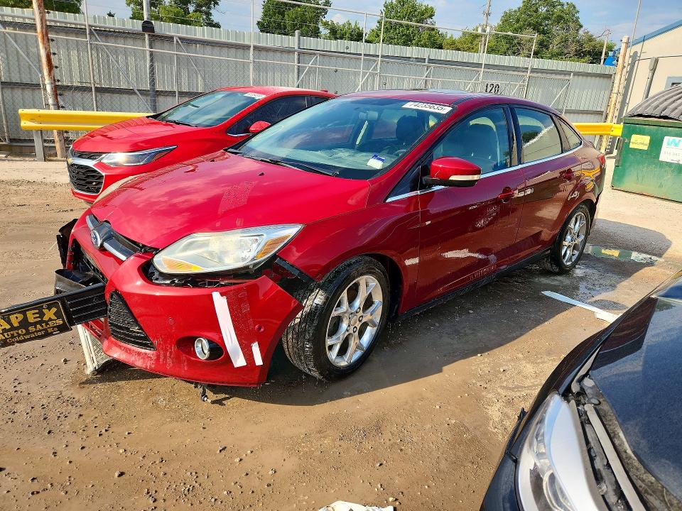 FORD FOCUS 2013 with VIN 1FADP3J20DL270970 - Photo from auction