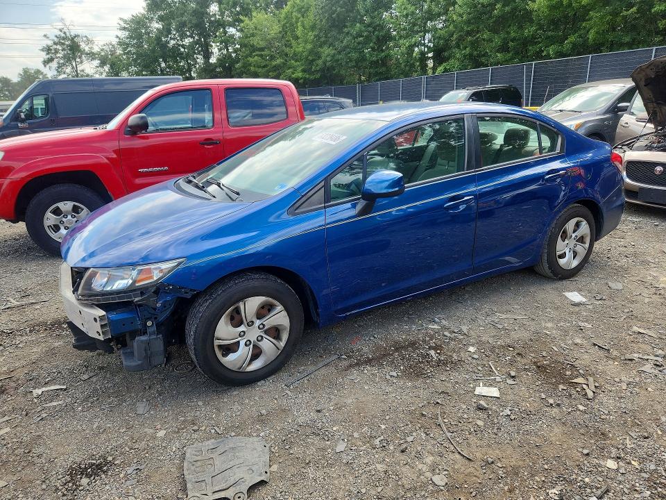 HONDA CIVIC 2013 with VIN 19XFB2F5XDE078785 - Photo from auction
