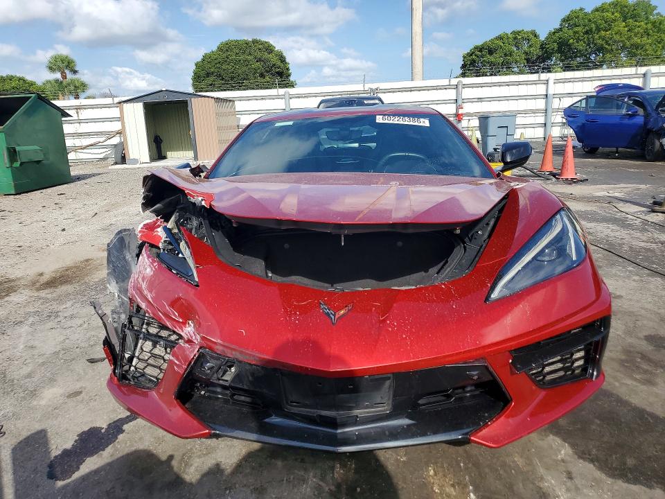 Photo 5 from auction – 2021 CHEVROLET CORVETTE with VIN 1G1YB2D47M5116383