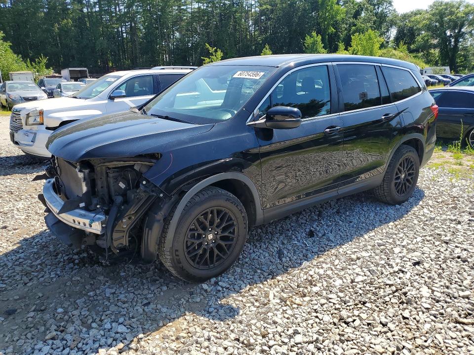 HONDA PILOT 2020 with VIN 5FNYF6H53LB059327 - Photo from auction