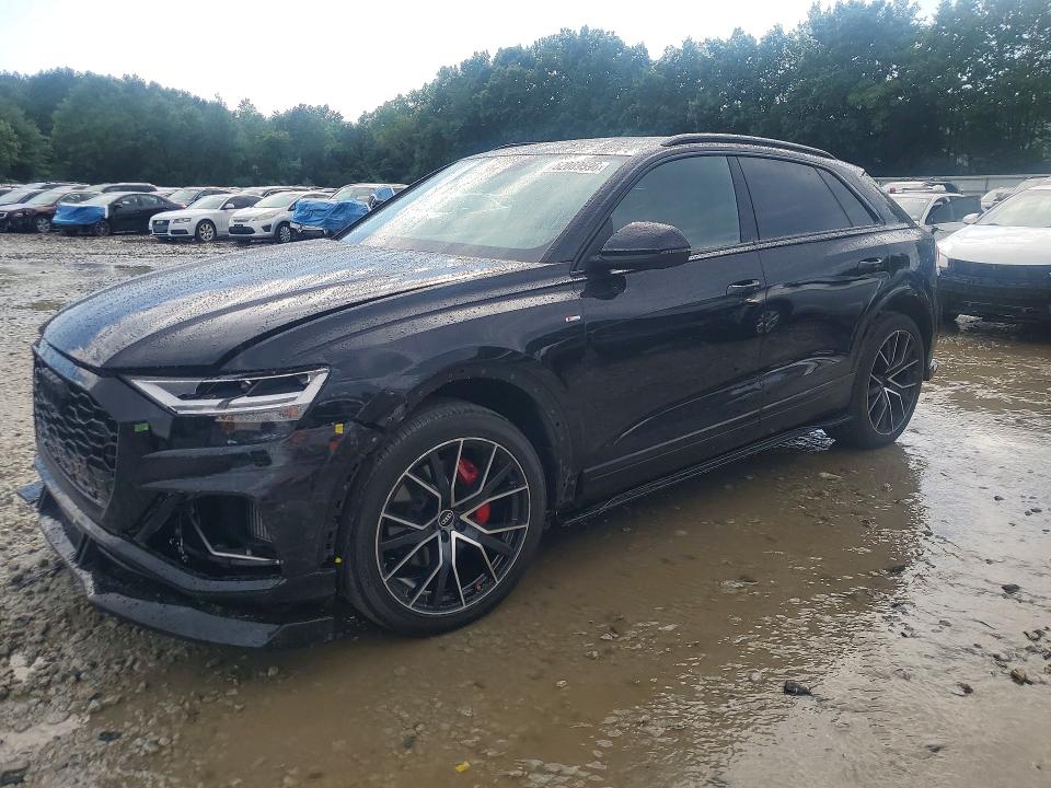AUDI Q8 2021 with VIN WA1EVAF11MD020344 - Photo from auction