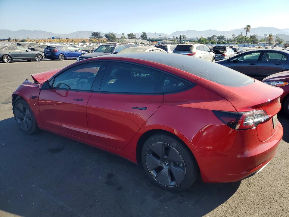 Photo 2 from auction – 2022 TESLA MODEL 3 with VIN 5YJ3E1EBXNF316934