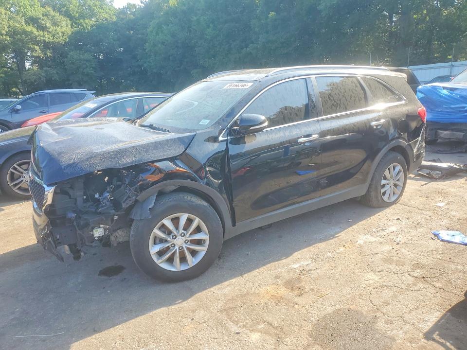 KIA SORENTO 2018 with VIN 5XYPG4A38JG357531 - Photo from auction