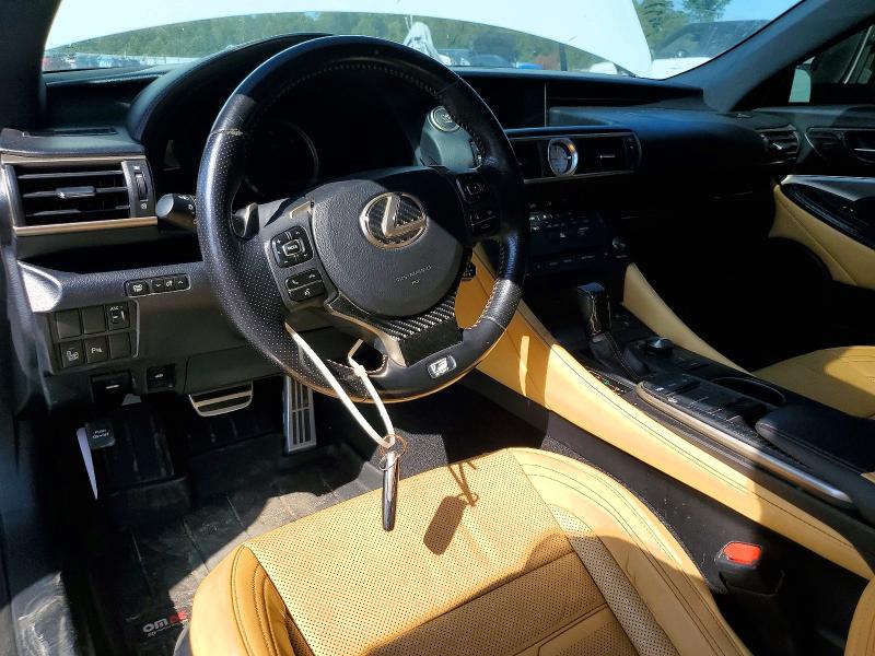 Photo 8 from auction – 2016 LEXUS RC with VIN JTHHE5BC8G5012479