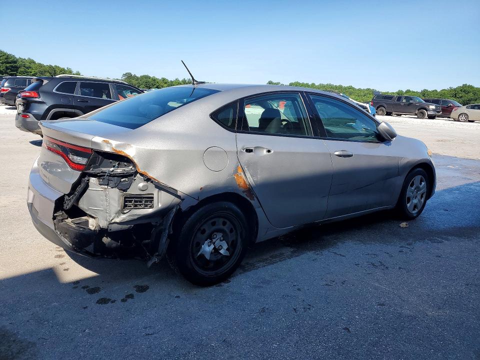 Photo 3 from auction – 2015 DODGE DART with VIN 1C3CDFAA0FD405471
