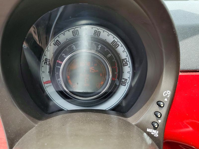 Photo 9 from auction – 2014 FIAT 500 with VIN 3C3CFFAR2ET275881