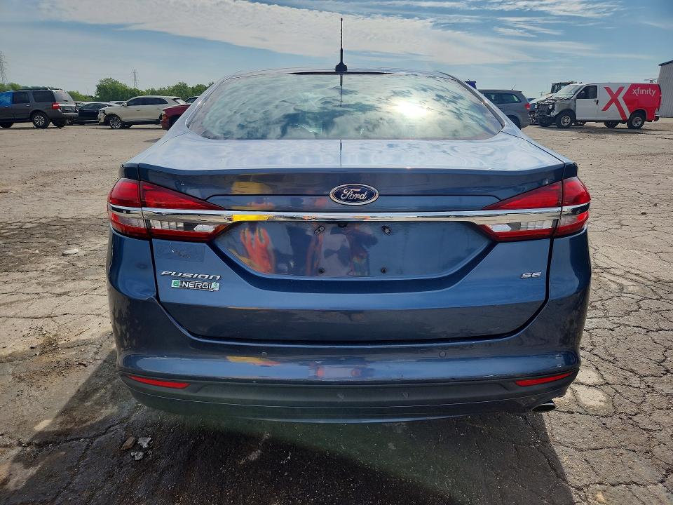 Photo 6 from auction – 2018 FORD FUSION with VIN 3FA6P0PU9JR105772