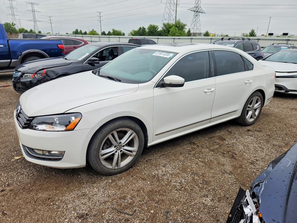 VOLKSWAGEN PASSAT 2013 with VIN 1VWCN7A35DC092627 - Photo from auction