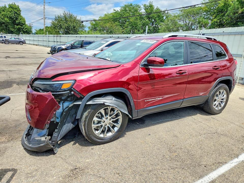 Photo 1 from auction – 2021 JEEP CHEROKEE with VIN 1C4PJMMXXMD197171