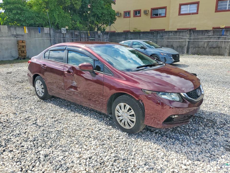 Photo 4 from auction – 2014 HONDA CIVIC with VIN 2HGFB2F59EH560042