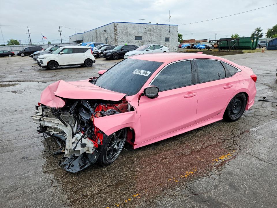 HONDA CIVIC 2022 with VIN 2HGFE2F28NH520290 - Photo from auction