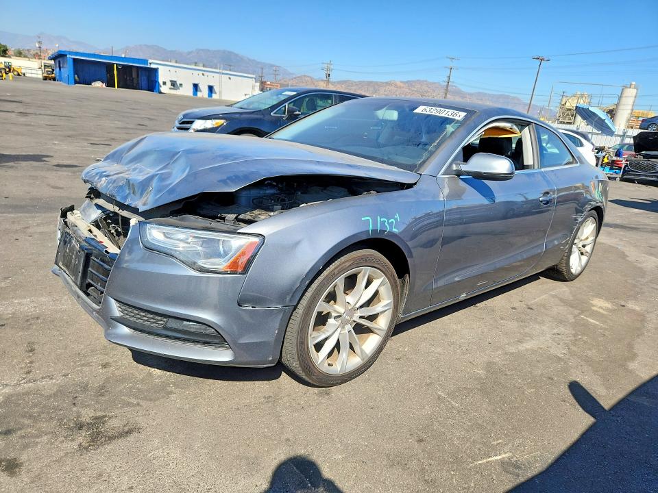 AUDI A5 2014 with VIN WAULFAFR1EA039203 - Photo from auction
