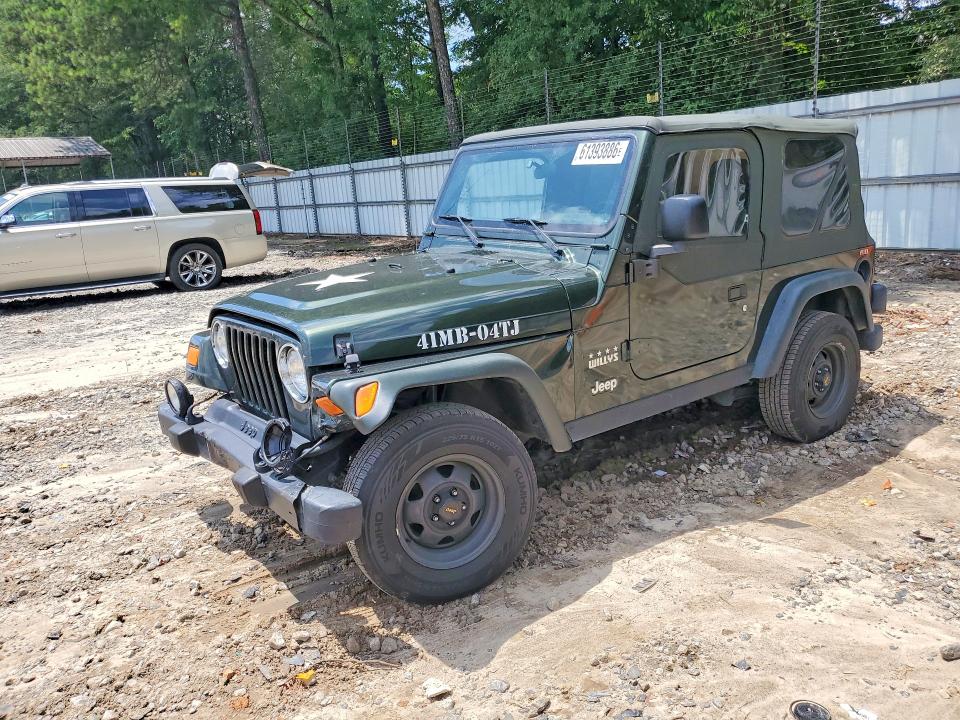 JEEP WRANGLER 2004 with VIN 1J4FA39S94P715380 - Photo from auction