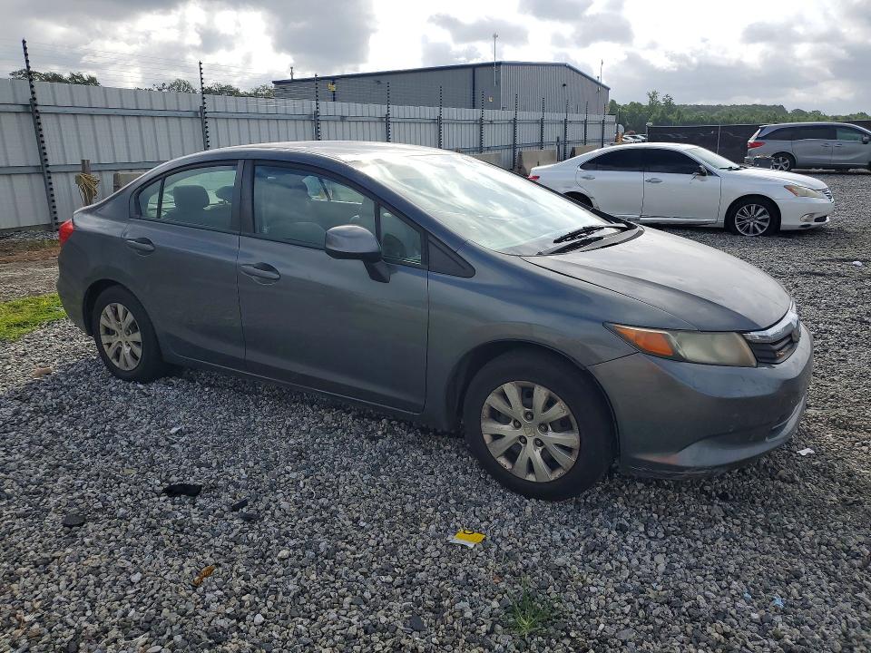 Photo 4 from auction – 2012 HONDA CIVIC with VIN 2HGFB2F52CH525906