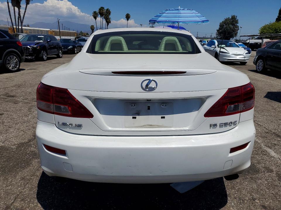 Foto 6 de la subasta – 2010 LEXUS IS con VIN JTHFF2C22A2514065