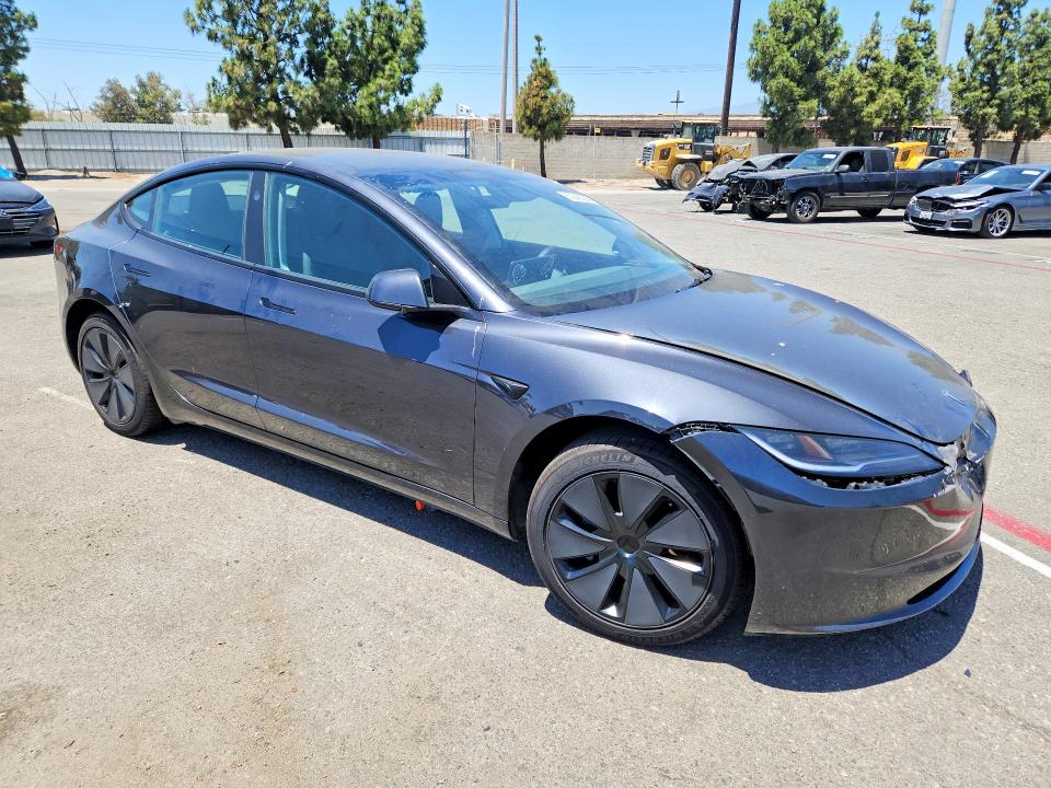 Photo 4 from auction – 2025 TESLA MODEL 3 with VIN 5YJ3E1EA1SF990277