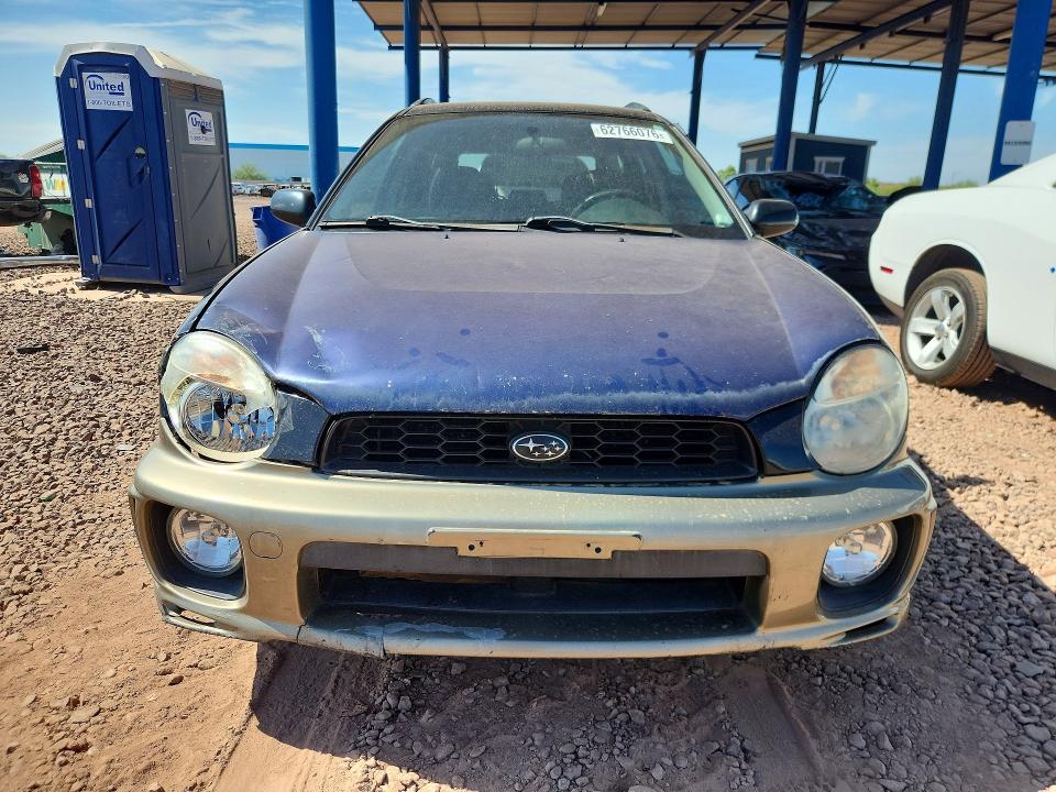 Photo 5 from auction – 2002 SUBARU IMPREZA with VIN JF1GG68522G802451