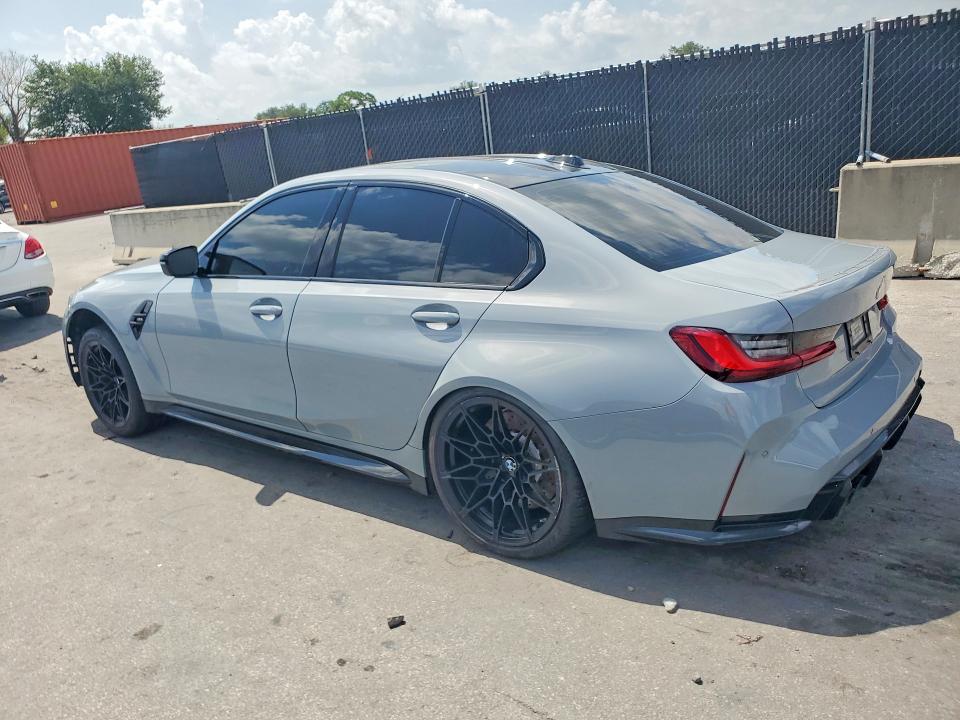 Photo 2 from auction – 2024 BMW M3 with VIN WBS53AY00RFS39123