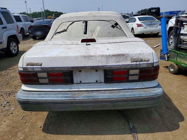 Photo 6 from auction – 1991 DODGE SHADOW with VIN 3B3XP45K8MT628409