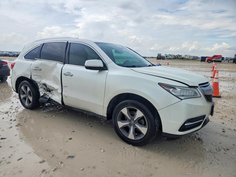 Photo 4 from auction – 2014 ACURA MDX with VIN 5FRYD4H24EB036379