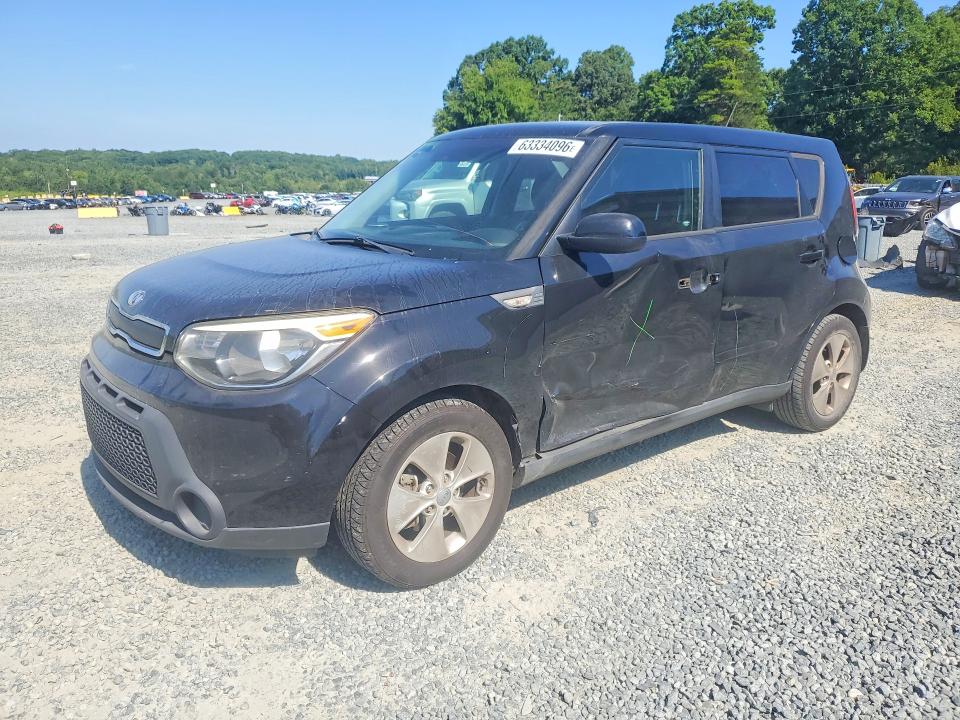 KIA SOUL 2014 with VIN KNDJN2A28E7727838 - Photo from auction