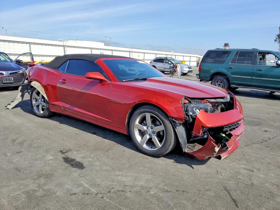 Photo 4 from auction – 2015 CHEVROLET CAMARO with VIN 2G1FD3D39F9208423