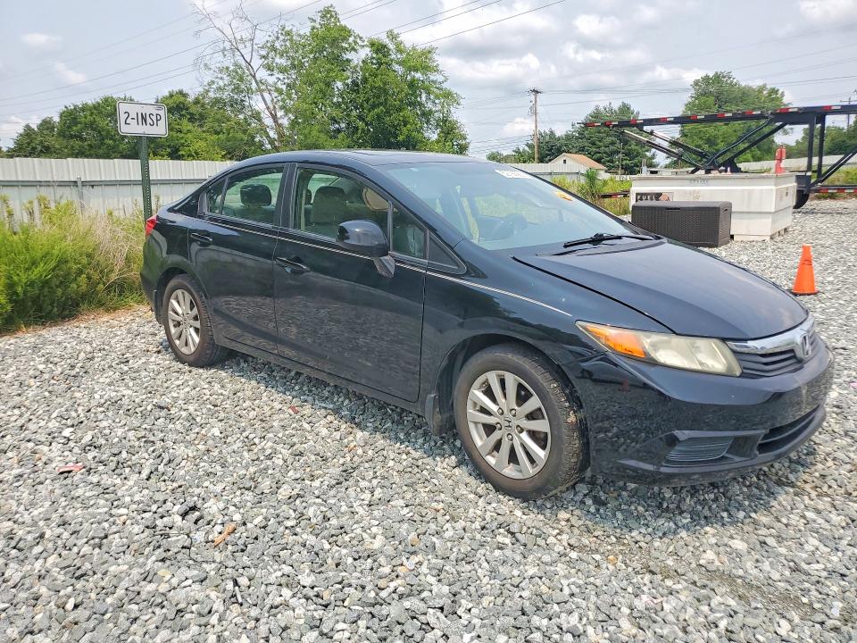 Photo 4 from auction – 2012 HONDA CIVIC with VIN 19XFB2F91CE034482