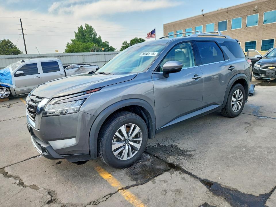 NISSAN PATHFINDER 2022 with VIN 5N1DR3CC0NC242108 - Photo from auction