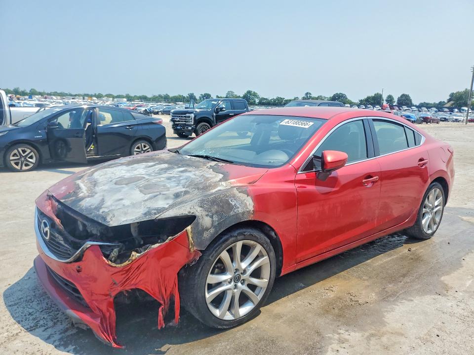 MAZDA 6 2014 with VIN JM1GJ1V68E1140927 - Photo from auction