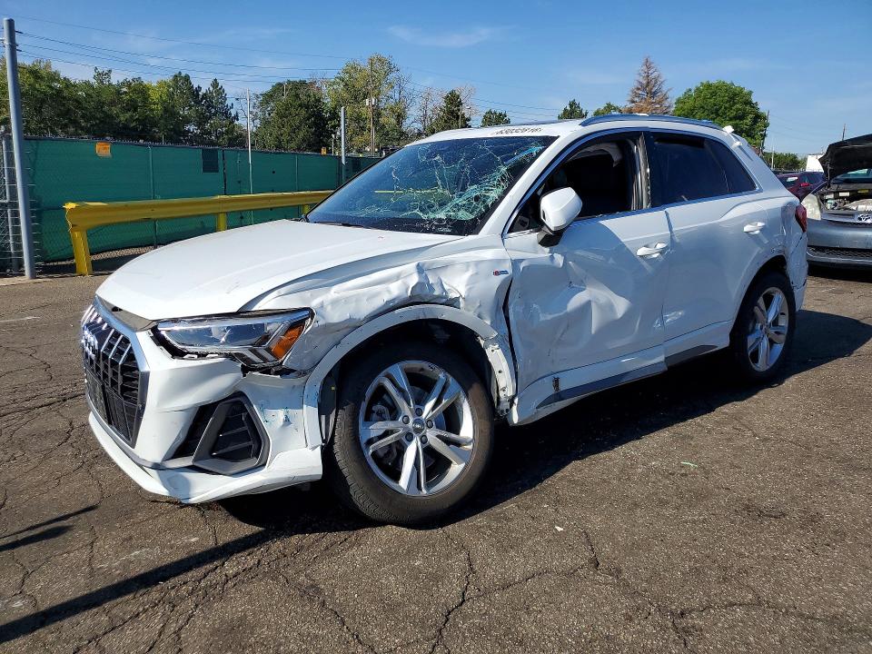 AUDI Q3 2020 with VIN WA1EECF34L1125232 - Photo from auction