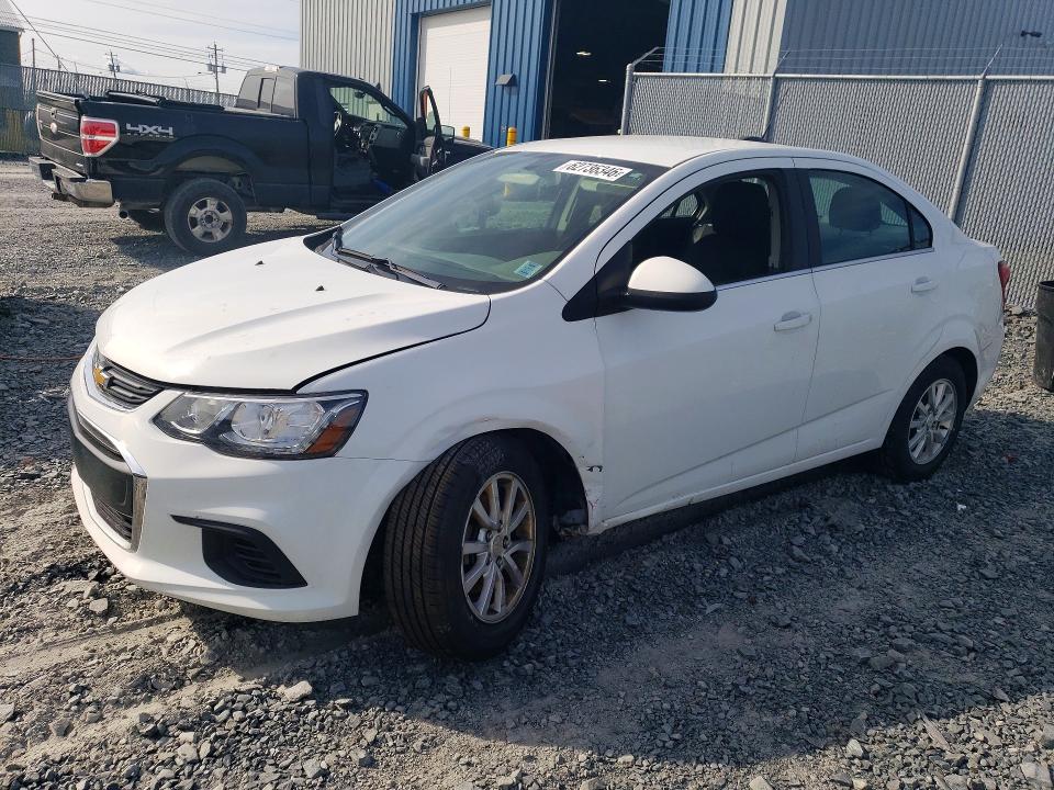 CHEVROLET SONIC 2018 with VIN 1G1JD5SH7J4113410 - Photo from auction