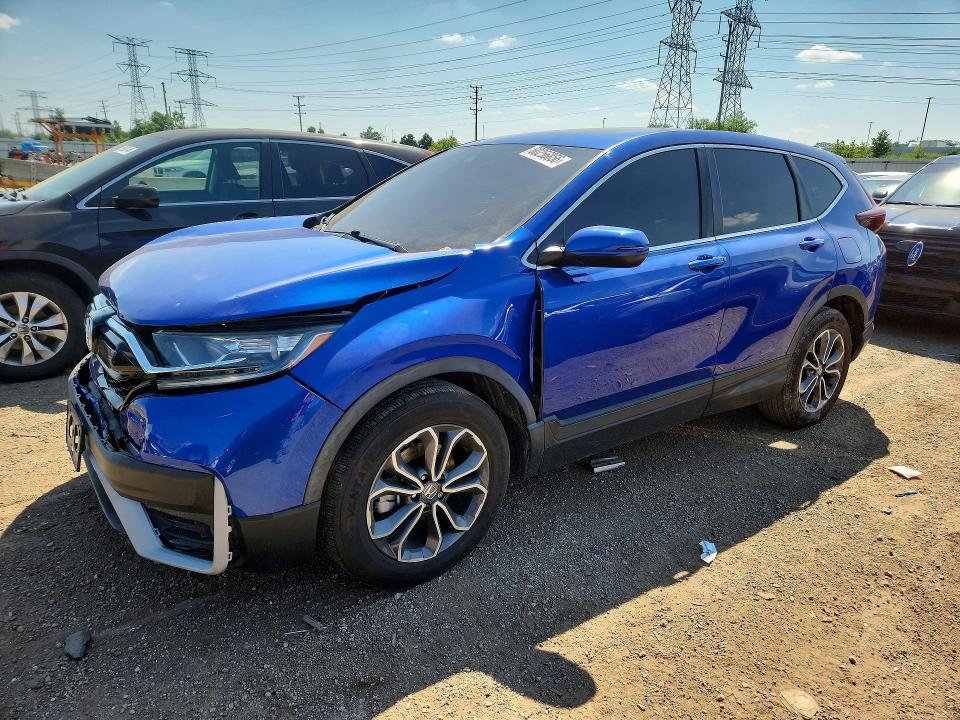 HONDA CR-V 2021 with VIN 7FARW1H56ME013228 - Photo from auction
