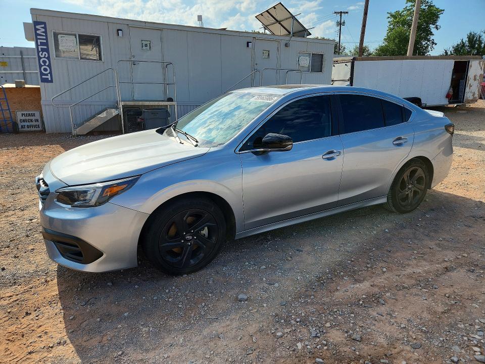 SUBARU LEGACY 2022 with VIN 4S3BWAH60N3024245 - Photo from auction