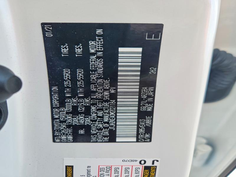 Photo 14 from auction – 2021 LEXUS RX with VIN JTJHZKEA0M2021184