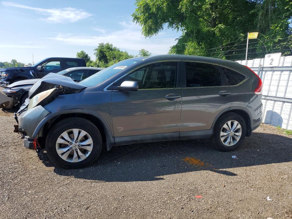 HONDA CR-V 2014 with VIN 2HKRM4H56EH111262 - Photo from auction