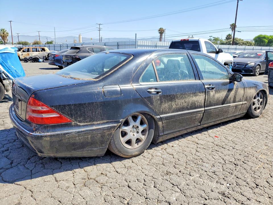 Photo 3 from auction – 2000 MERCEDES-BENZ S with VIN WDBNG70J4YA091071